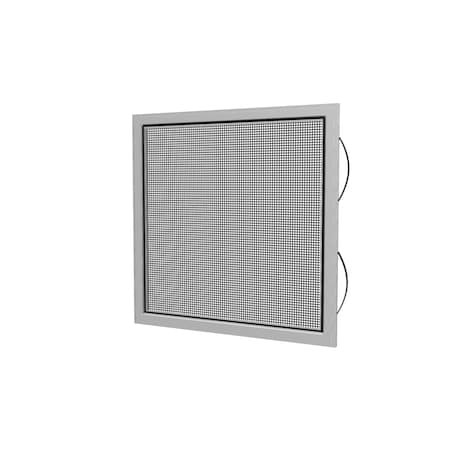 Ritescreen 47 in W x 48 in H Double-Hung Window Screen, DH4, Aluminum Mesh, White DH4-C01-MSAL-L00-H48-W47